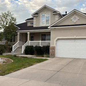 recently completed roof in Draper